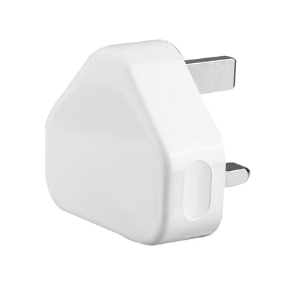 2x 5V 1000MA USB Charger Adapter UK Plug for iPhone 5S 6 Plus Samsung - White