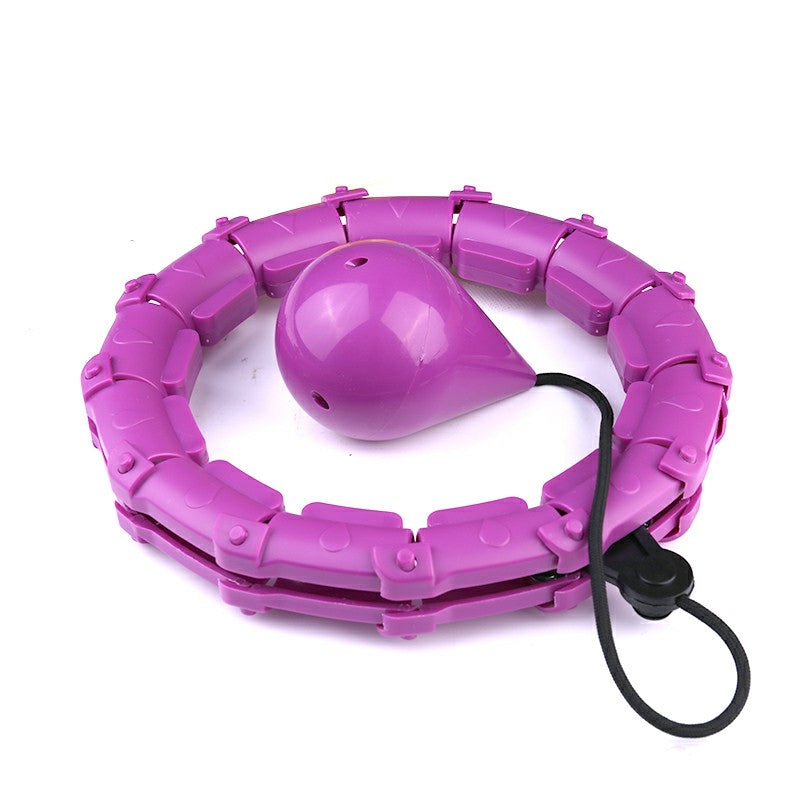 28 Knots Weighted Hula Hoop Adult Smart Hoola for Waist Fitness