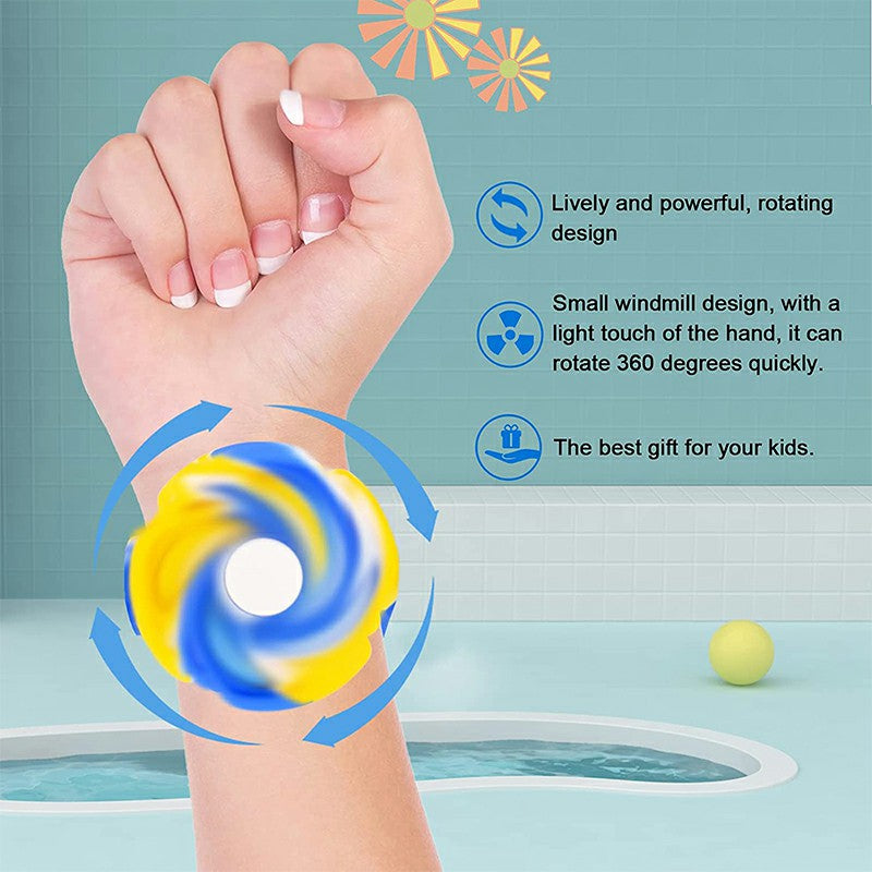 Push Pop Bubble Bracelet Fidget Bracelet Rotating Stress Relief Wristband Gifts