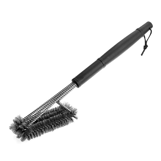 Layer Stainless Steel Heavy Duty Barbeque Grill Brush Bristles Cleaner