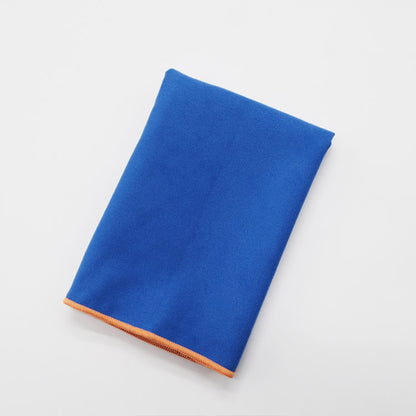 Compact Fast Drying Microfibre Beach Towel for Travel Camping Swimming 80*180cm - Blue
