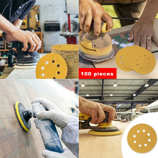 "Revolutionize Sanding: 100 Mixed Grit 5 Inch Discs for Perfect Results!