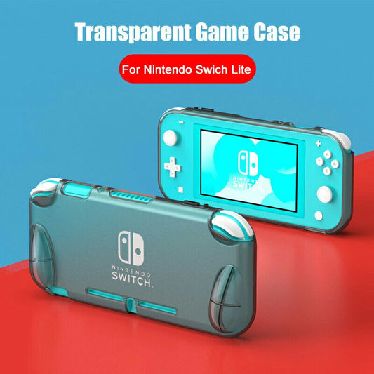 Nintendo Switch Lite TPU bumper Protective Case - Transparent Black