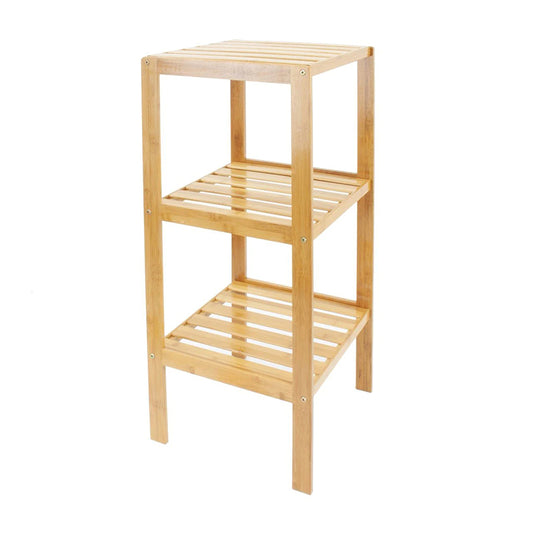 Freestanding Storage Organiser Hallway Rack for Bathroom, Kitchen, Living Room Bamboo Rack