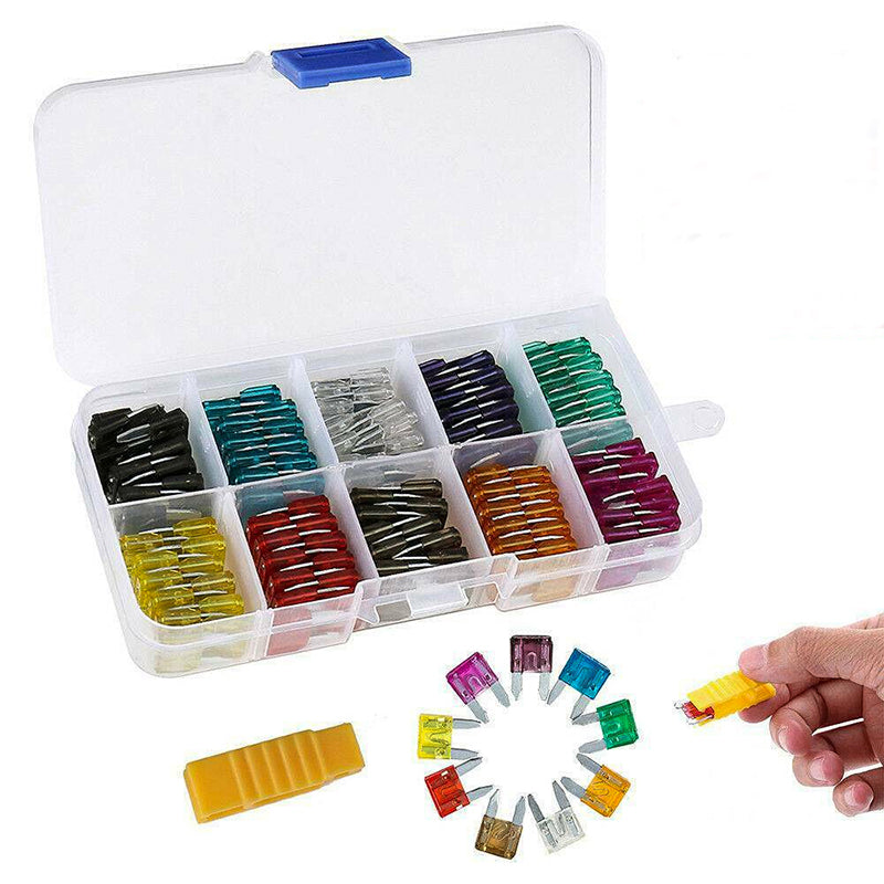 "Revamp Your Ride with 120 pcs Mini Car Blade Fuse Box Set: Unleash Safety and Performance in Style!"