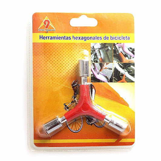 Bike Maintenance Repair Tools Hex Y Type Socket Wrench 8/9/10mm Spanner