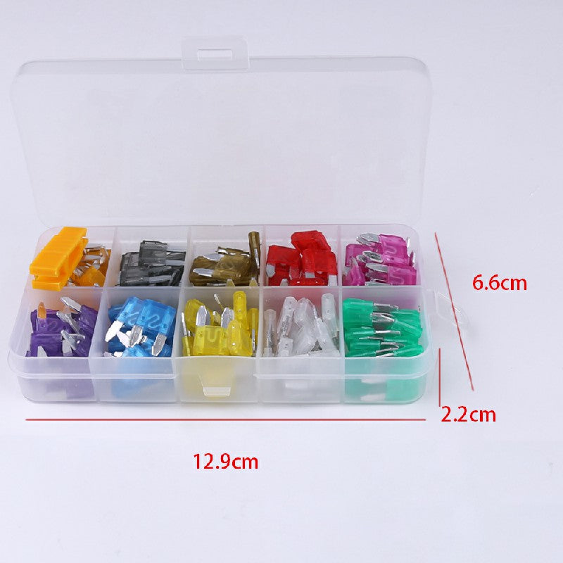 "Revamp Your Ride with 120 pcs Mini Car Blade Fuse Box Set: Unleash Safety and Performance in Style!"