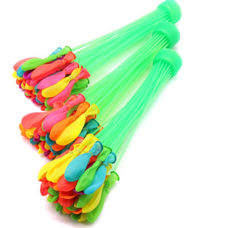 "Unleash Summer Splash: 111 Self-Tying Magic Water Balloons for Instant Fun!"