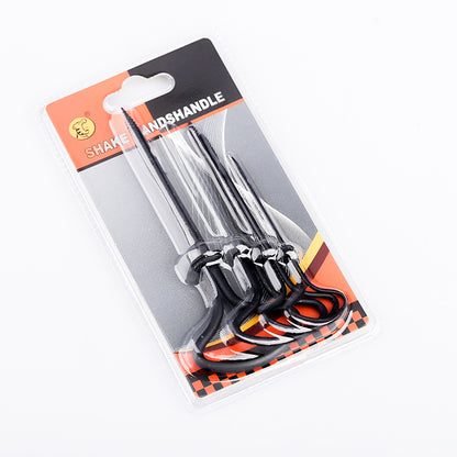 "Versatile 4-Pack Hand-Held Handle Drills: Your Essential DIY Home and Garden Companions"