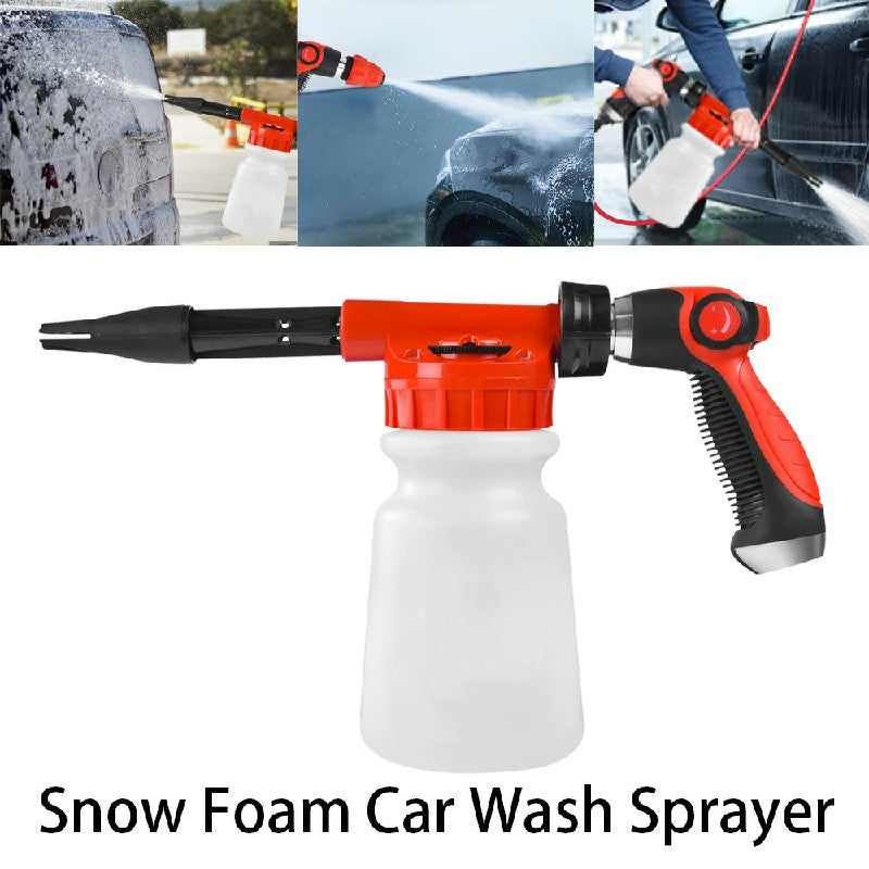 Foam Cleaning Sprayer Car Wash Spray Tool Lance Uses Hose Pipe Sprayer 1L