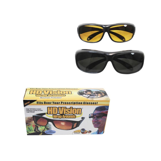 2 PACK HD Vision Sunglasses 100 percent UV Protection for Man and Women