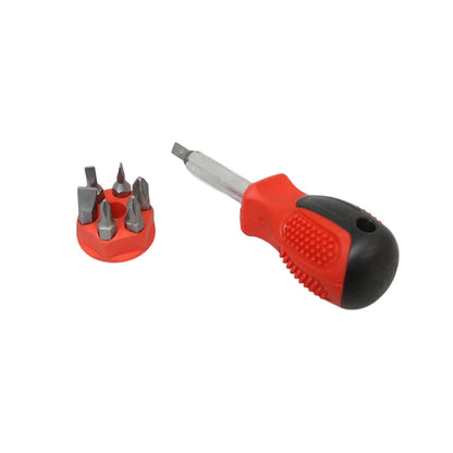 Mini Multi Purpose Screwdriver Interchangeable Screwdriver Steel Short Screwdriver