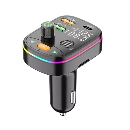 Car Wireless Bluetooth Player FM Transmitter MP3 Player USB Car Charger Adapter